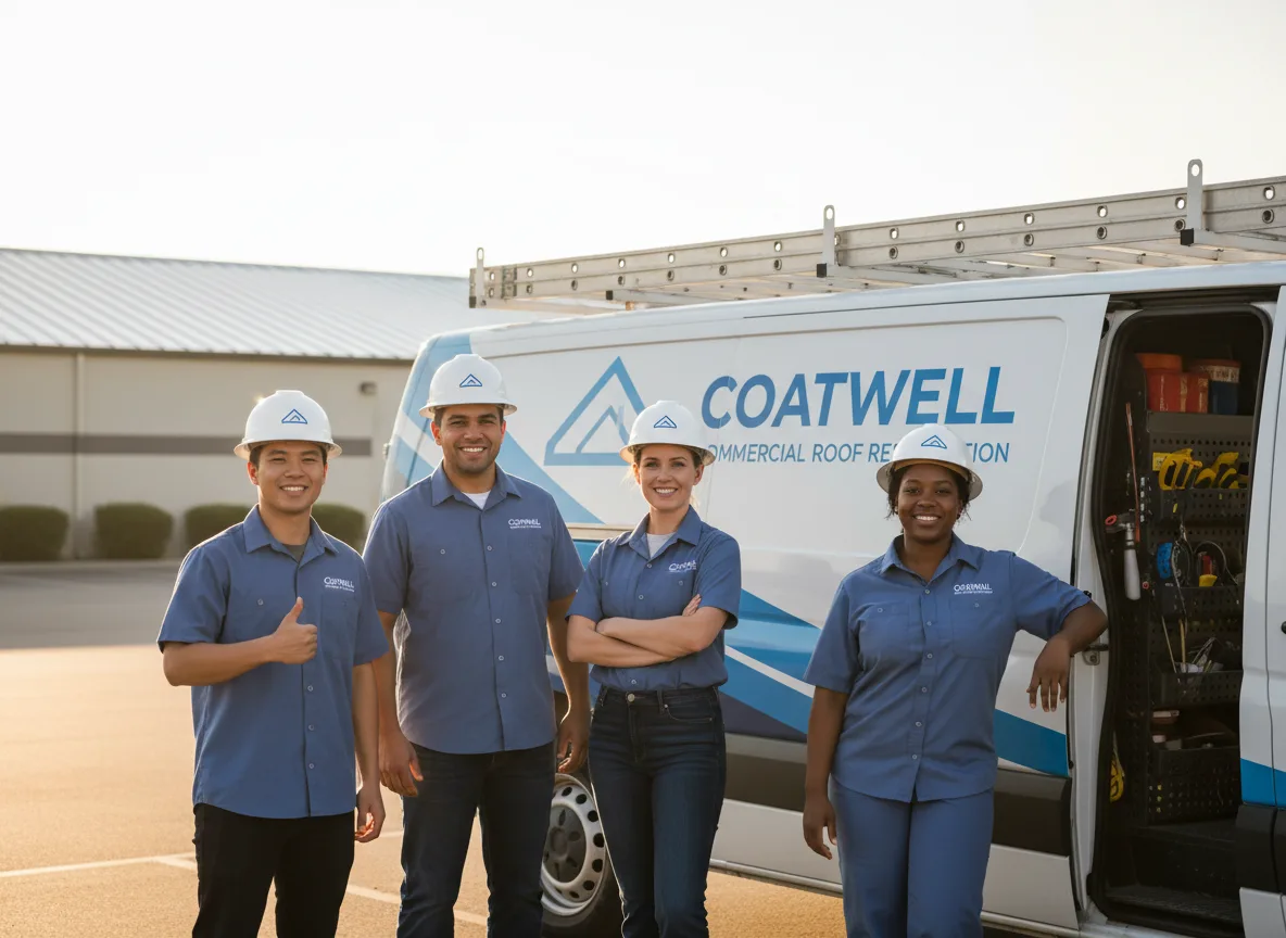 Commercial roof coating company in Roosevelt, TX